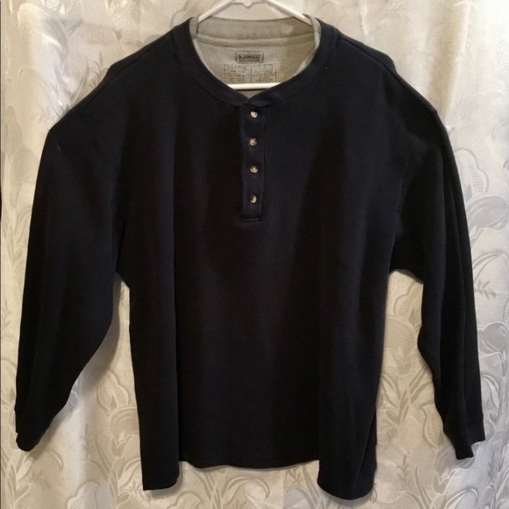 Schmidt Workwear Navy Blue Double Layer Shirt